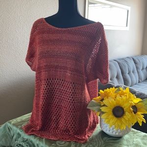 🌻Layer up with this cute Rust colored shell. Sz XL